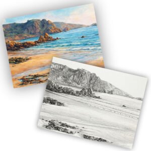 Blue and Gold at St Brelades Bay