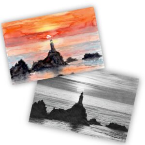 Corbiere in the Evening Glow