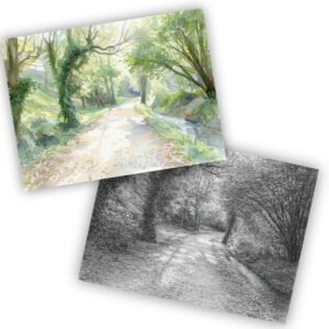 Dappled Light at Val de la Mare