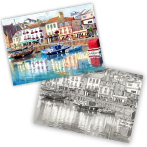 Dining by the Harbour St Aubin