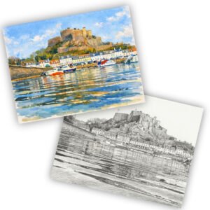 Reflections in Gorey Harbour
